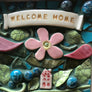 Welcome Home - Framed Mosaic Art