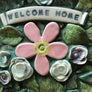 Welcome Home - Framed Mosaic Art