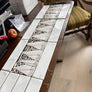 Custom Porcelain Mosaic Backsplash / Fireplace / Art