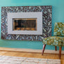 Custom Porcelain Mosaic Backsplash / Fireplace / Art