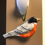 American Robin porcelain ornament