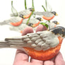 American Robin porcelain ornament