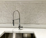 Custom Porcelain Mosaic Backsplash / Fireplace / Art