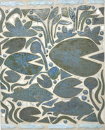 Custom Porcelain Mosaic Backsplash / Fireplace / Art