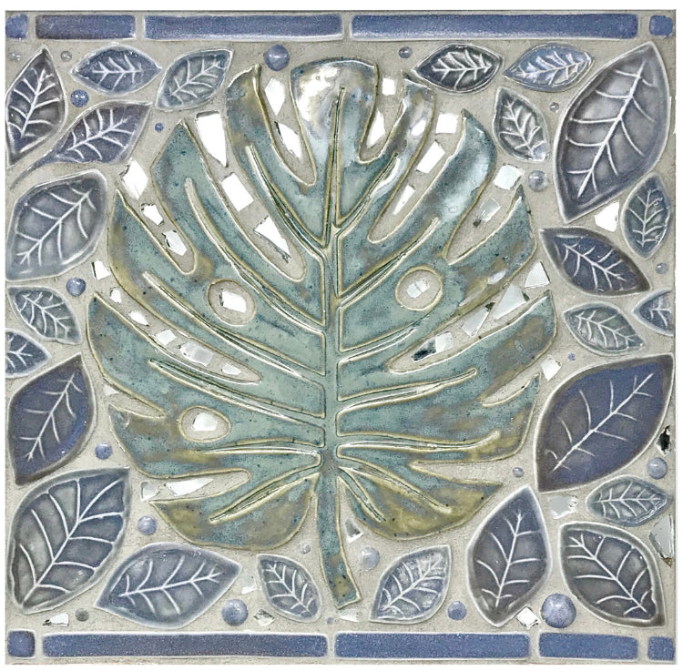 Custom Porcelain Mosaic Backsplash / Fireplace / Art