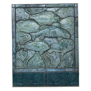 Within the Waters-  Porcelain 12" x 12" Mosaic Tile