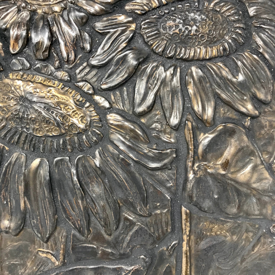 Sunflower - Porcelain 12" x 12" Mosaic Tile