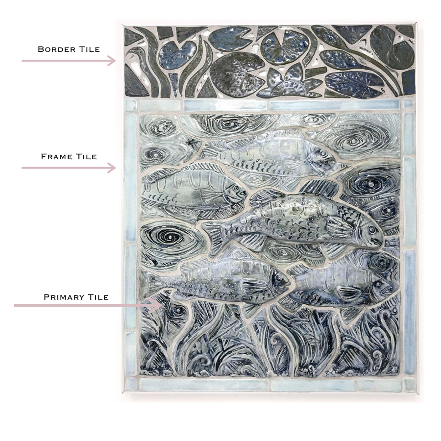 Paisley - Porcelain 12" x 12" Mosaic Tile