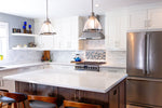 Custom Porcelain Mosaic Backsplash / Fireplace / Art