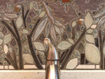 Custom Porcelain Mosaic Backsplash / Fireplace / Art