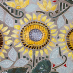 Custom Porcelain Mosaic Backsplash / Fireplace / Art
