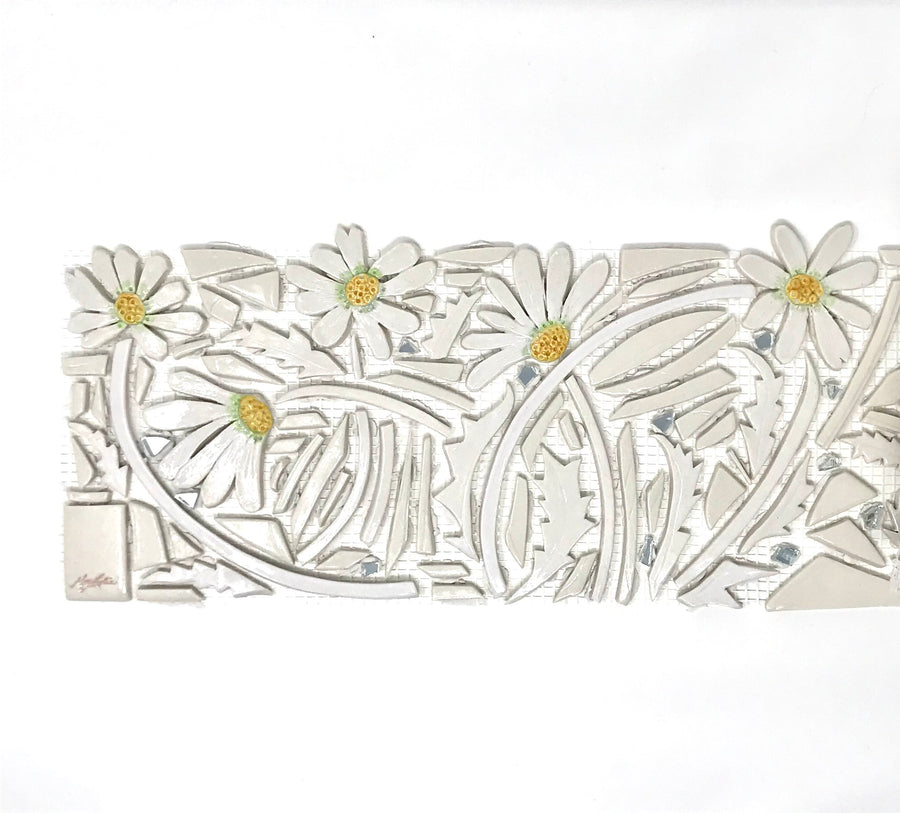 Custom Porcelain Mosaic Backsplash/Art